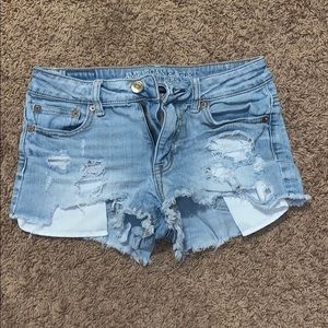 American eagle denim shorts